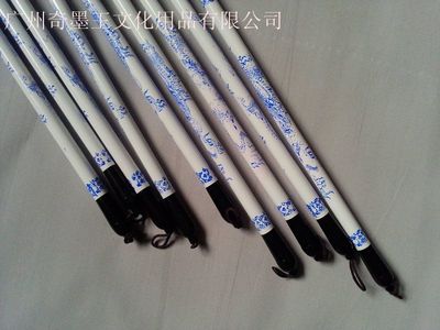 廠家直銷(xiāo)青花狼毫毛筆批發(fā) 優(yōu)選奇墨王，打造文化用品一站式采購(gòu)方案
