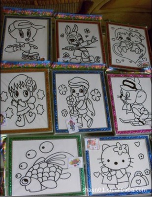 杭州莎恩文化用品 專業(yè)金粉畫批發(fā)，品質(zhì)與價(jià)格的雙重優(yōu)選